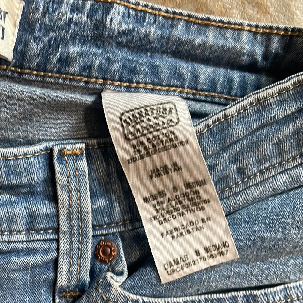 Signature by Levi Strauss At Waist Bootcut Denim Jeans - Picture 6 of 10